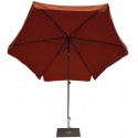 Maffei Mare parasol i polyester og stål Ø250 cm - Natur