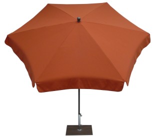 Maffei Mare parasol i polyester og stål Ø250 cm - Natur