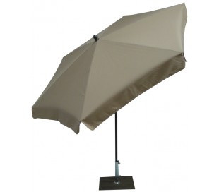 Maffei Mare parasol i polyester og stål Ø250 cm - Natur 2
