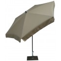 Maffei Mare parasol i polyester og stål Ø250 cm - Natur