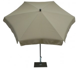 Maffei Mare parasol i polyester og stål Ø250 cm - Natur