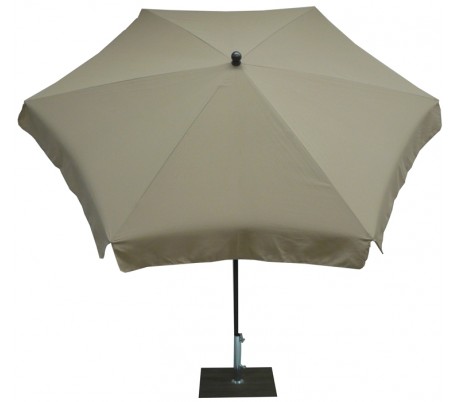 Maffei Mare parasol i polyester og stål Ø250 cm - Natur