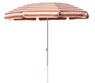 Maffei Mare parasol i polyester og stål Ø250 cm - Grøn