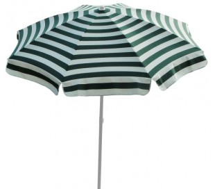 Maffei Mare parasol i dralon og stål Ø200 cm - Hvid/Taupe