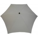 Maffei Mare parasol i polyester og stål Ø250 cm - Natur