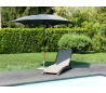 Maffei Madera parasol i polyester og aluminium Ø280 cm - Antracit