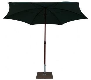 Maffei Madera parasol i polyester og aluminium Ø280 cm - Taupe 2