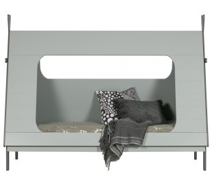 Tipi børneseng 215 x 106 cm ekskl. bund - Hvid 2