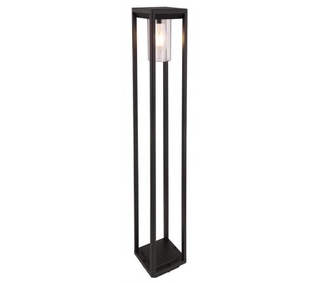 Moderne Bedlampe H80 cm 1 x 15W E27 LED - Antracit