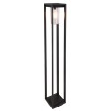 Moderne Bedlampe H80 cm 1 x 15W E27 LED - Antracit