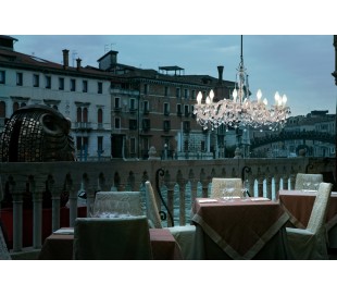 DRYLIGHT S6 Udendørs lysekrone Ø68 cm 6 x 18W LED - Klar 2