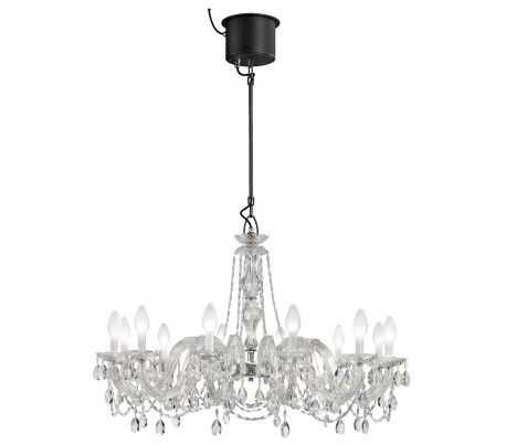 DRYLIGHT S6 Udendørs lysekrone Ø68 cm 6 x 18W LED - Klar