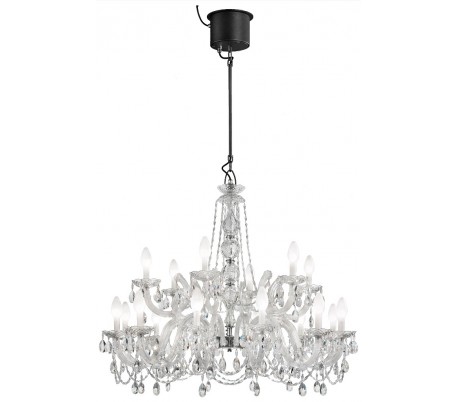 DRYLIGHT S12 Udendørs lysekrone Ø106 cm 36W LED - Klar