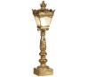 Lanterne med LED lys H50 cm - Antik guld