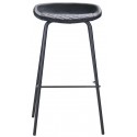Morris Barstol i mikrofiber H104 cm - Sort/Antracit