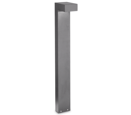 SIRIO Bedlampe i aluminium og glas H80 cm 2 x G9 - Sort/Klar