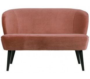 Sofabænk i velour H73 x B110 x D72 cm - Fugl Fønix 2
