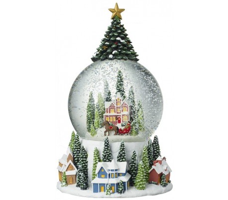 Juleophæng i metal Ø5,5 cm assorteret - Multi