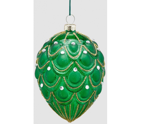 Topiary i fiberglas H125 cm - Rød/Grøn