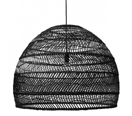 Loftlampe i rattanflet Ø80 cm 1 x E27 - Natur