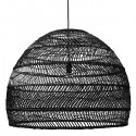 Loftlampe i rattanflet Ø80 cm 1 x E27 - Natur