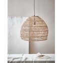 Loftlampe i rattanflet Ø80 cm 1 x E27 - Natur