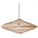 Loftlampe i rattanflet Ø60 cm 1 x E27 - Natur