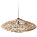 Loftlampe i rattanflet Ø60 cm 1 x E27 - Natur