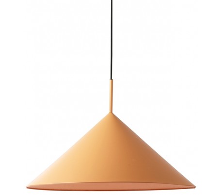 Loftlampe i metal Ø22 cm 1 x E27 - Mat lilla