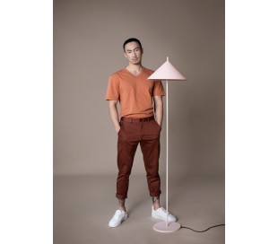 Gulvlampe i metal H150 cm 1 x E27 - Mat sort 2