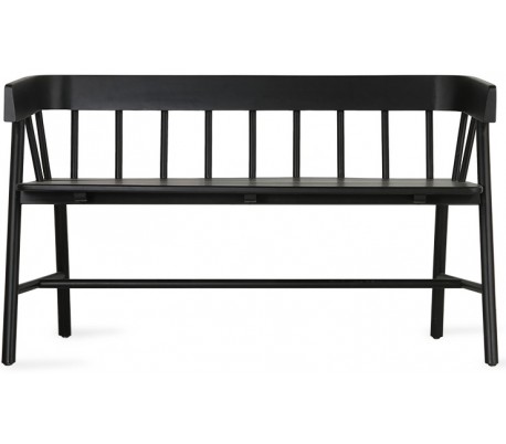 Bænk i teaktræ B123 cm - Natur