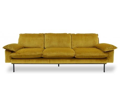 3-Personers sofa i tekstil B230 cm - Antracit