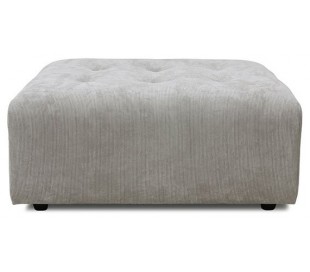 Midtermodul i corduroy rib B87 cm - Creme