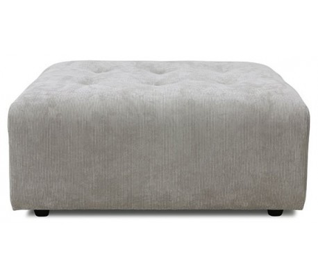 Midtermodul i corduroy rib B87 cm - Creme