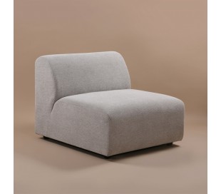 Midtermodul i corduroy rib B87 cm - Creme 2