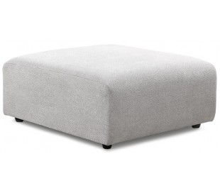 Sofamodul i corduroy rib 95 x 95 cm - Creme