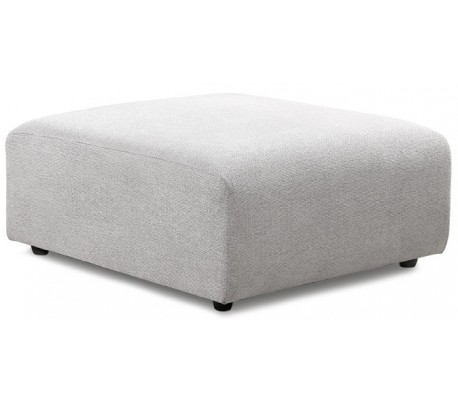 Sofamodul i corduroy rib 95 x 95 cm - Creme