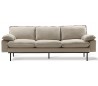 3-Personers sofa i tekstil B225 cm - Beige