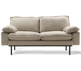 3-Personers sofa i tekstil B225 cm - Beige