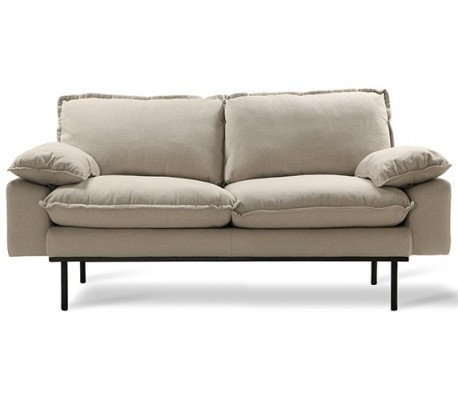 3-Personers sofa i tekstil B225 cm - Beige