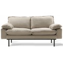 3-Personers sofa i tekstil B225 cm - Beige