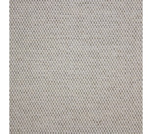 Puf i velour 72 x 65 cm - Vintage cremehvid 2