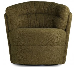 Rotérbar loungestol i polyester H86 cm - Creme