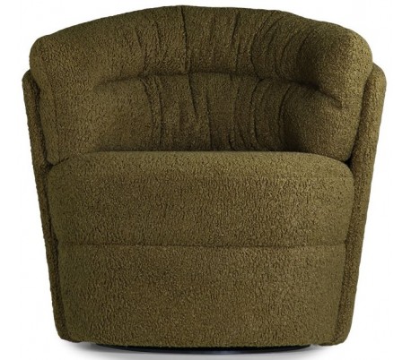 Rotérbar loungestol i polyester H86 cm - Creme