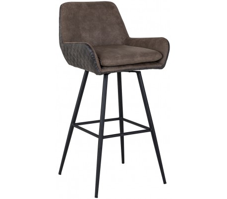 Vendôme Reol i genanvendt træ og stål H200 x B152 x D35,5 cm - Sort/Guld