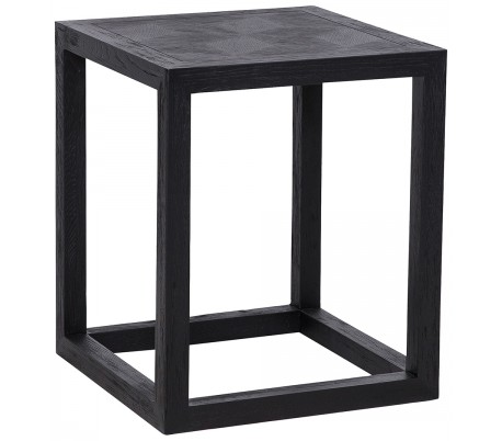 Hogan sofabord i marmor og stål Ø50 cm - Antik guld/Grøn marmor