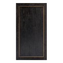Blax sofabord i egetræ 130 x 80 cm - Sort