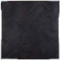 Blackbone sofabord i egetræ og stål 160 x 40 cm - Sølv/Sort