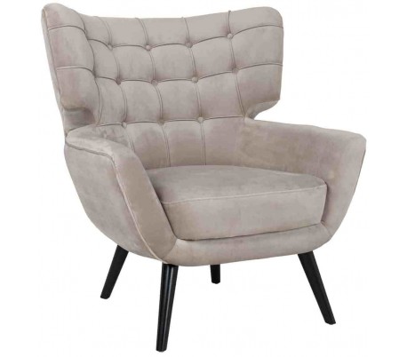 Pippa barstol i velour H113 cm - Guld/Khaki