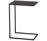 Siluet sofabord i metal 43 x 33 cm - Sort